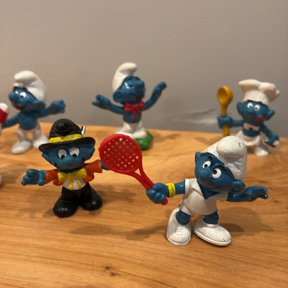 Lot of 28 vintage smurf collection - Picture 13 of 16